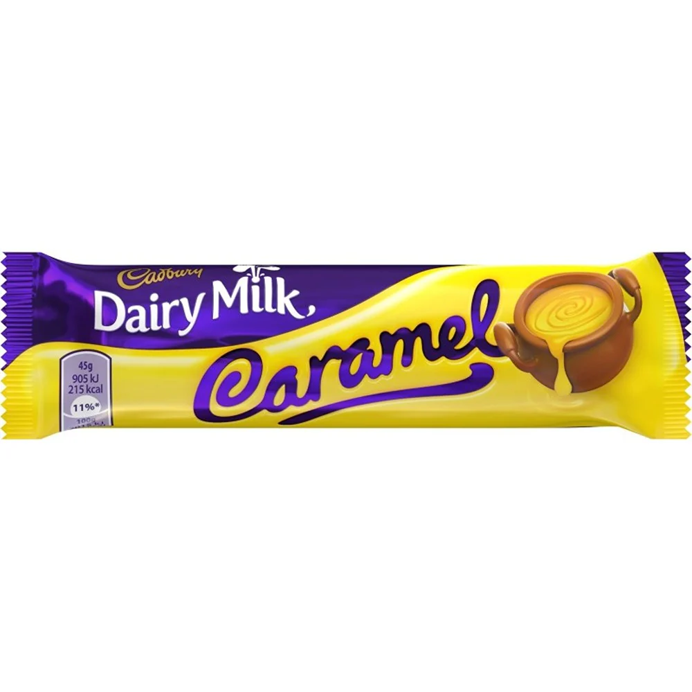 Cadbury's Dairy Milk Caramel Chocolate Bar | 45g - Image 2
