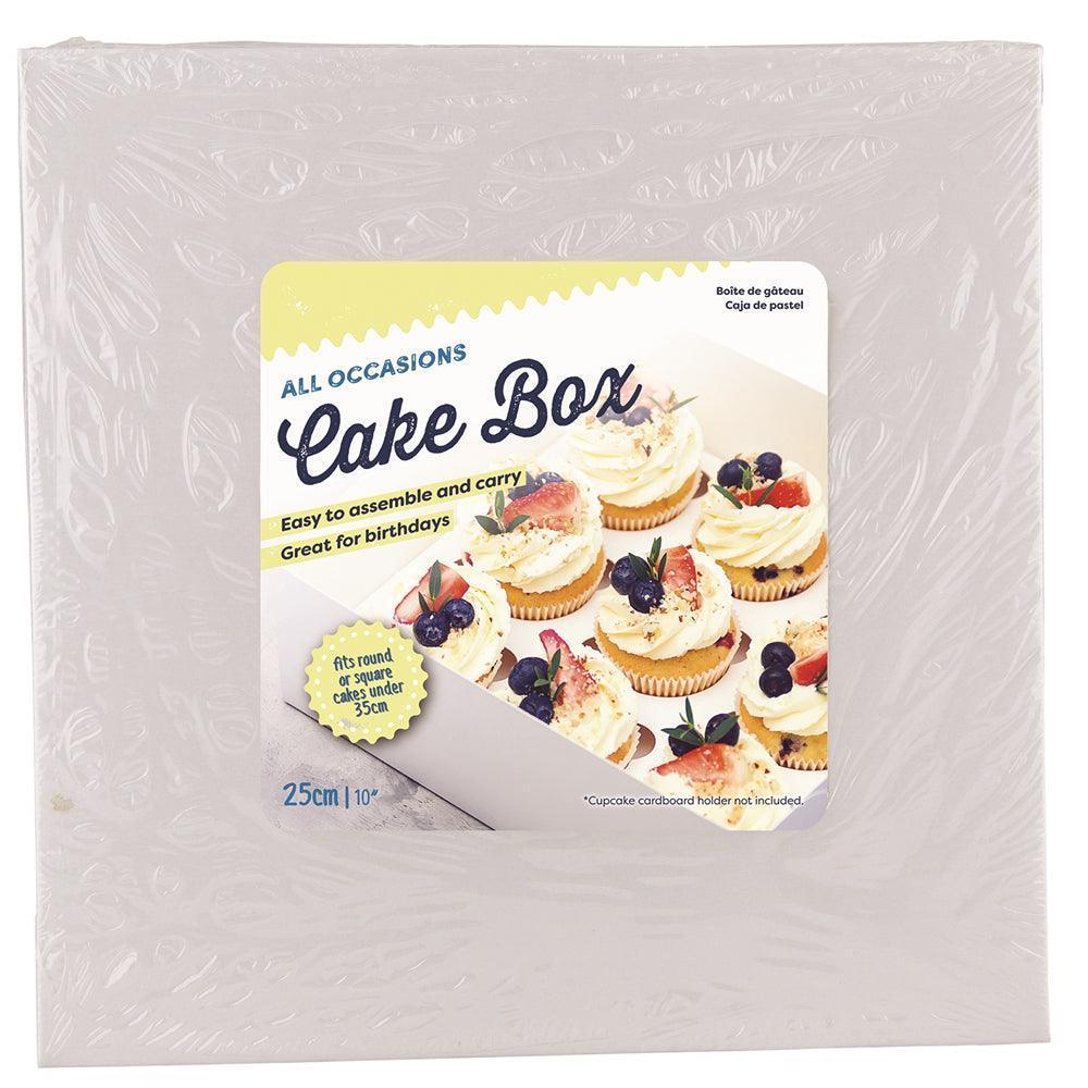 Cake Box White Cardboard all Occassions - Image 2