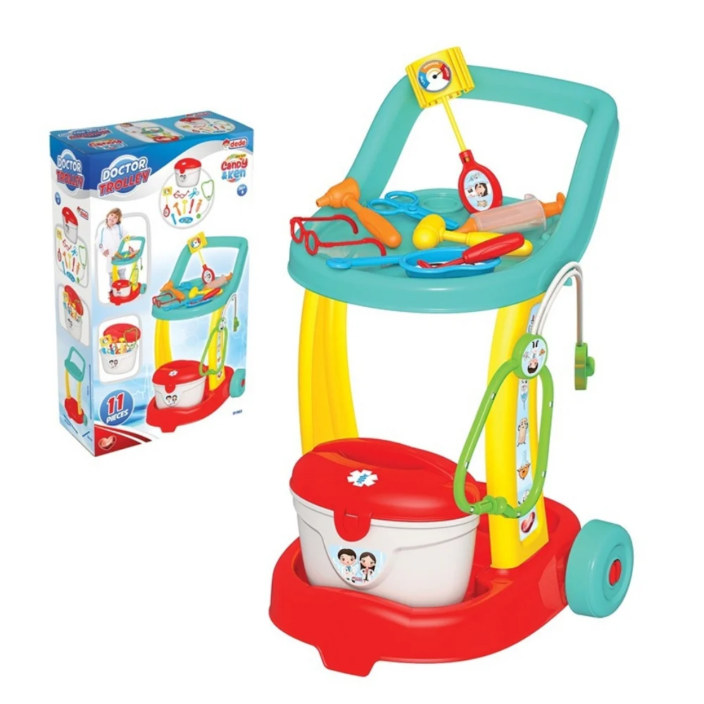 Candy & Ken Doctor Trolley | Interactive Medical Role Play Set for Kids - Image 2