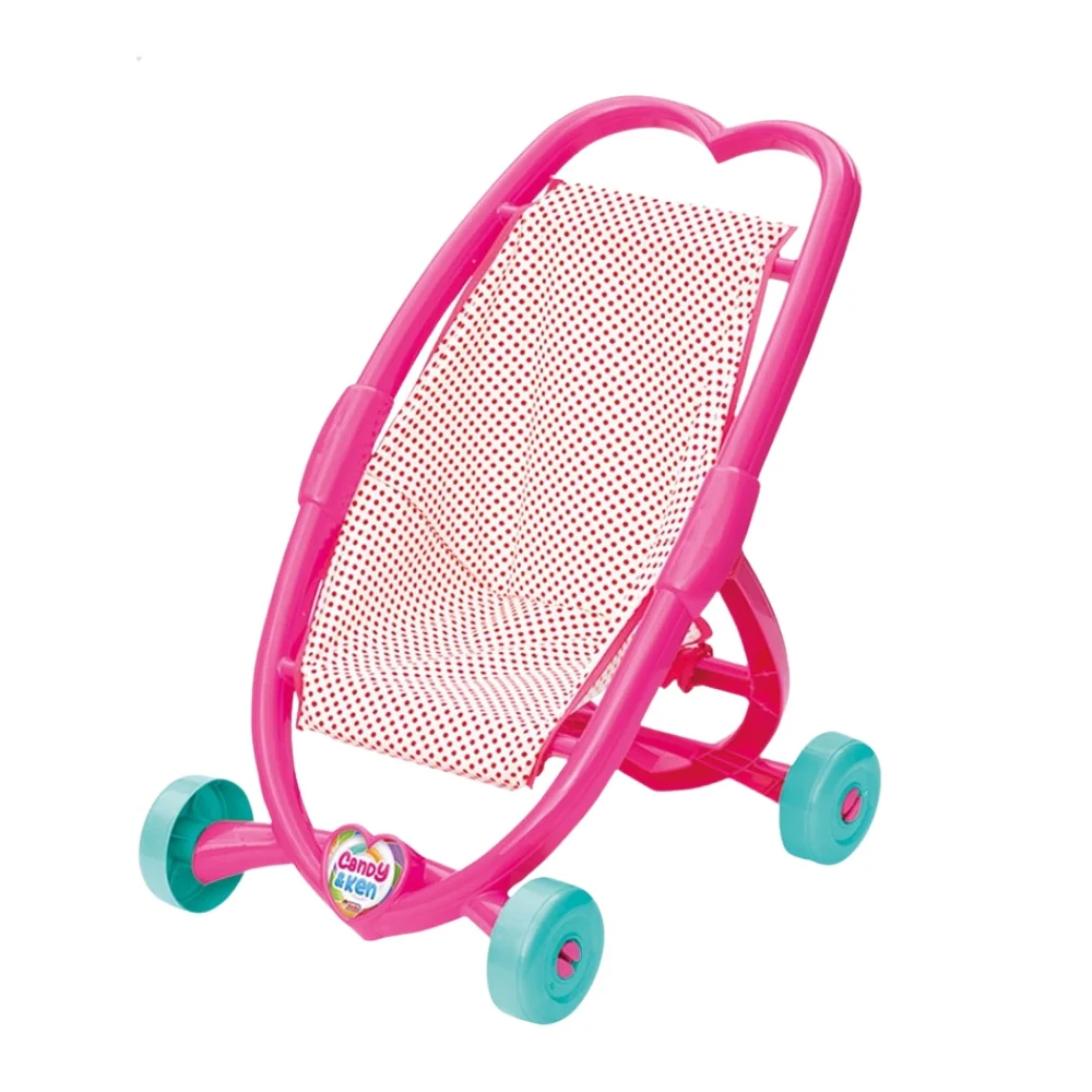 Candy & Ken Pink Baby Stroller - Image 3