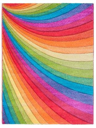 Candy Modern Rainbow Multicoloured Rug | Vivid Colours - Image 6