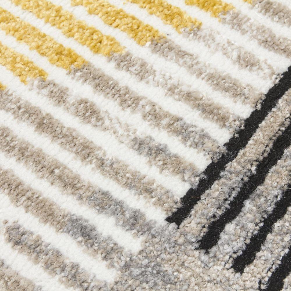 Casino Geo Ochre Rug | Abstract Modern Motives - Image 7