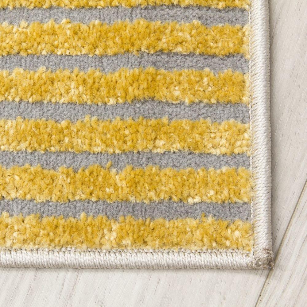 Casino Geo Ochre Rug | Abstract Modern Motives - Image 8