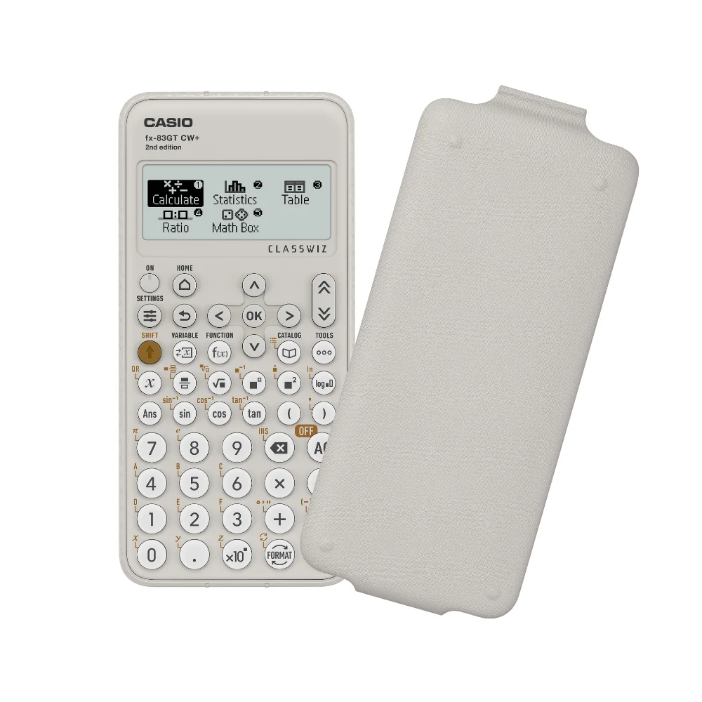 Casio Scientific Calculator 4 Line Display White - Image 2