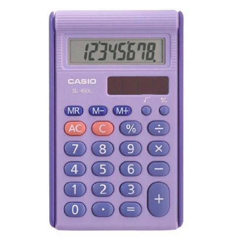 Casio SL-460L Pocket Calculator