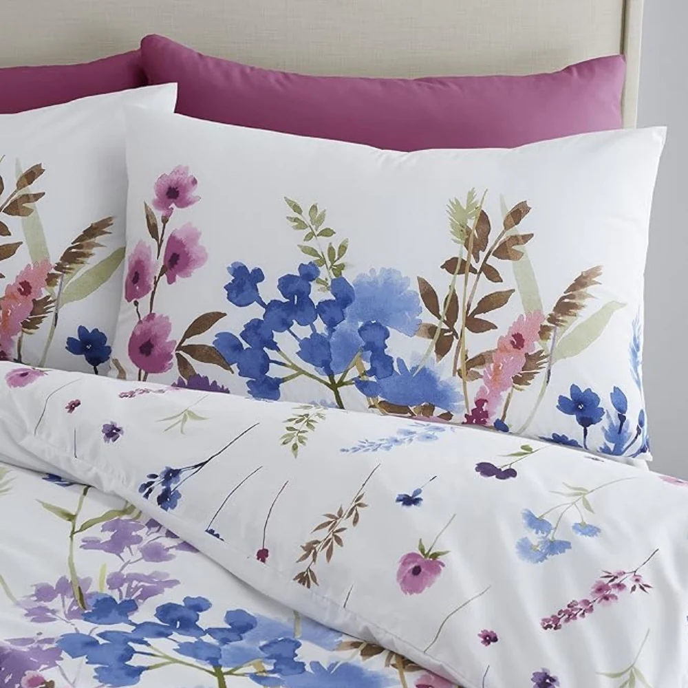 Catherine Lansfield Countryside Floral Reversible  Quilt Set | Single - Image 6