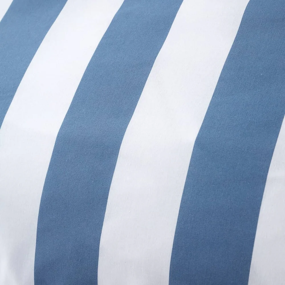 Catherine Lansfield Cove Stripe Blue Reversible Quilt Set  | King - Image 3