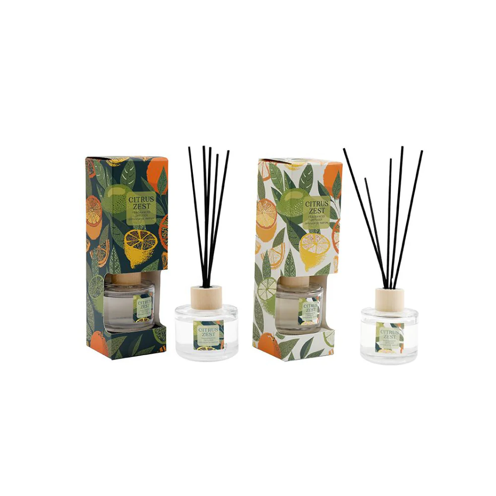 Citrus Zest Scented Diffuser for Home and Office | 100 Millilitre