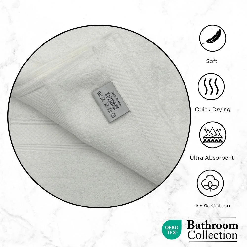 Classic Cotton Hand Towel | 100% Cotton & Ultra Absorbent | Assorted Colours - Image 3
