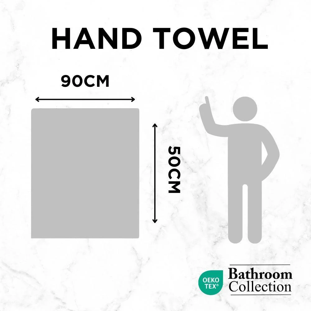 Classic Cotton Hand Towel | 100% Cotton & Ultra Absorbent | Assorted Colours - Image 5