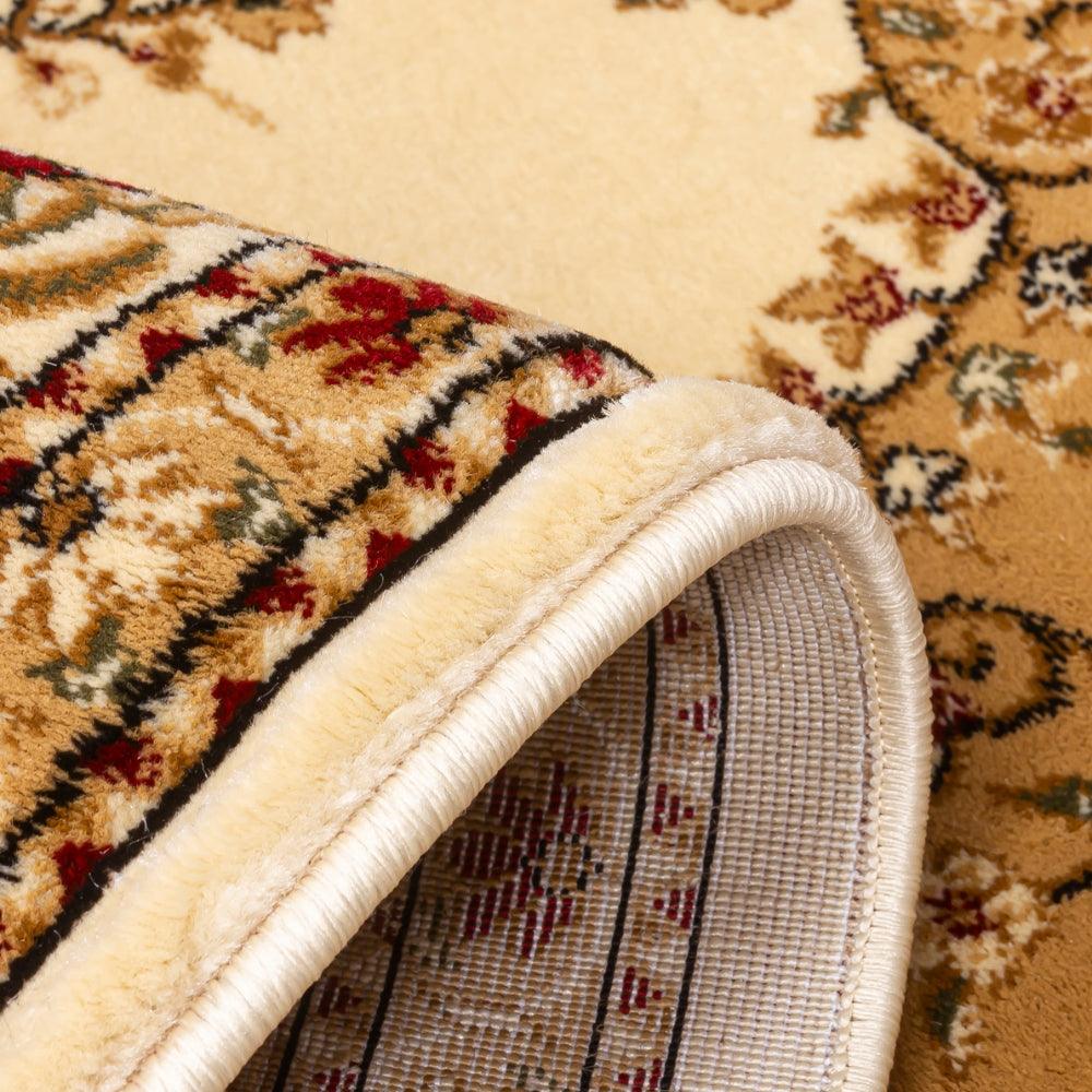 Classique Medallion Ivory Rug | Timeless Floral Design for Elegant Spaces - Image 11
