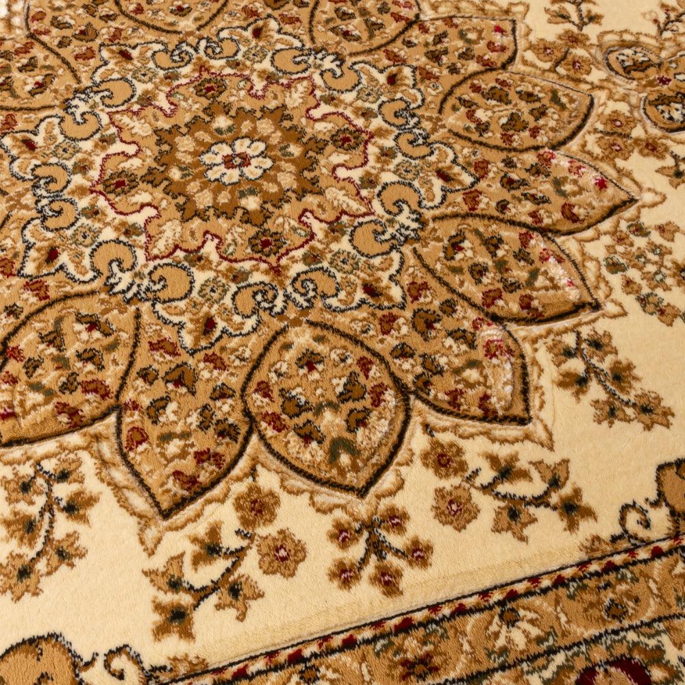 Classique Medallion Ivory Rug | Timeless Floral Design for Elegant Spaces - Image 5