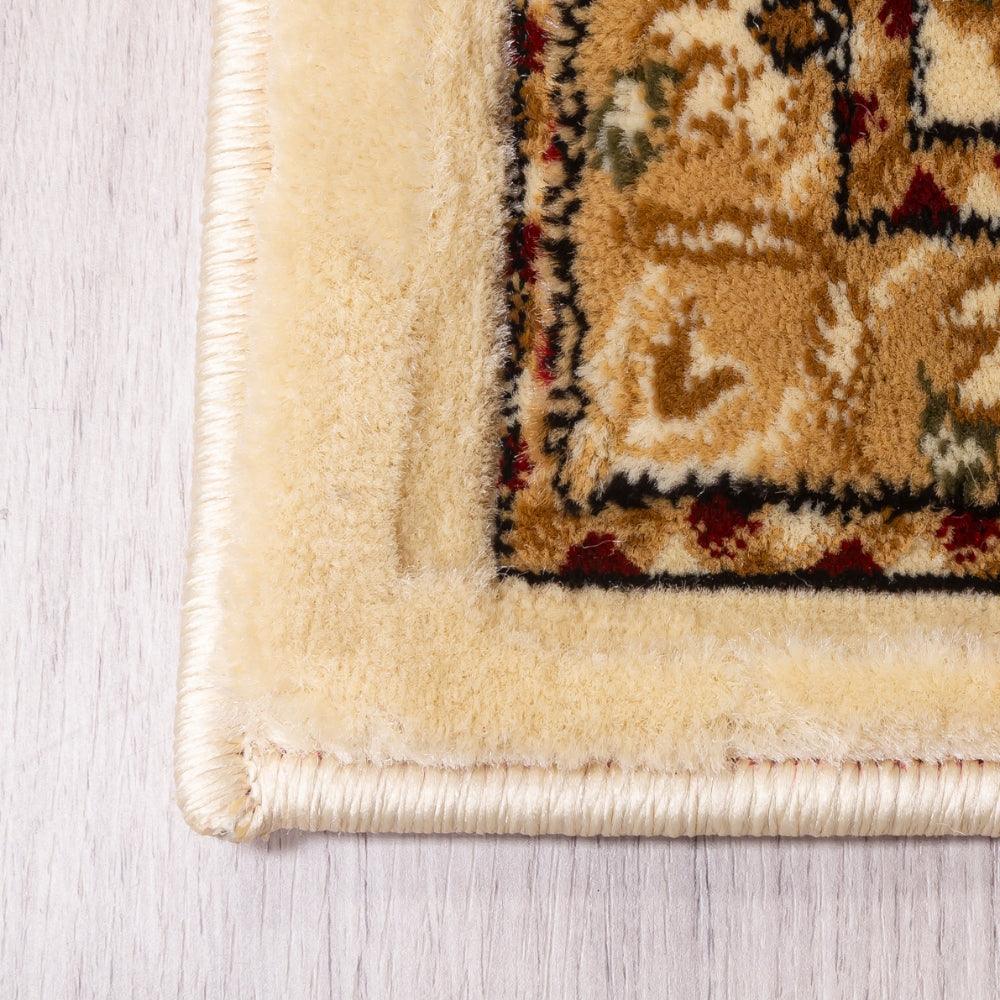 Classique Medallion Ivory Rug | Timeless Floral Design for Elegant Spaces - Image 7