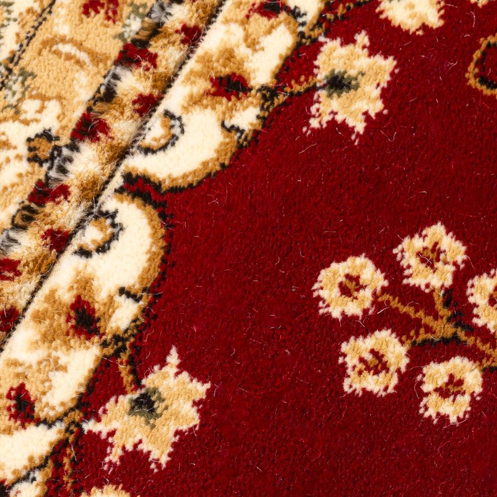 Classique Medallion Red Rug | Traditional Elegance Meets Modern Comfort - Image 7