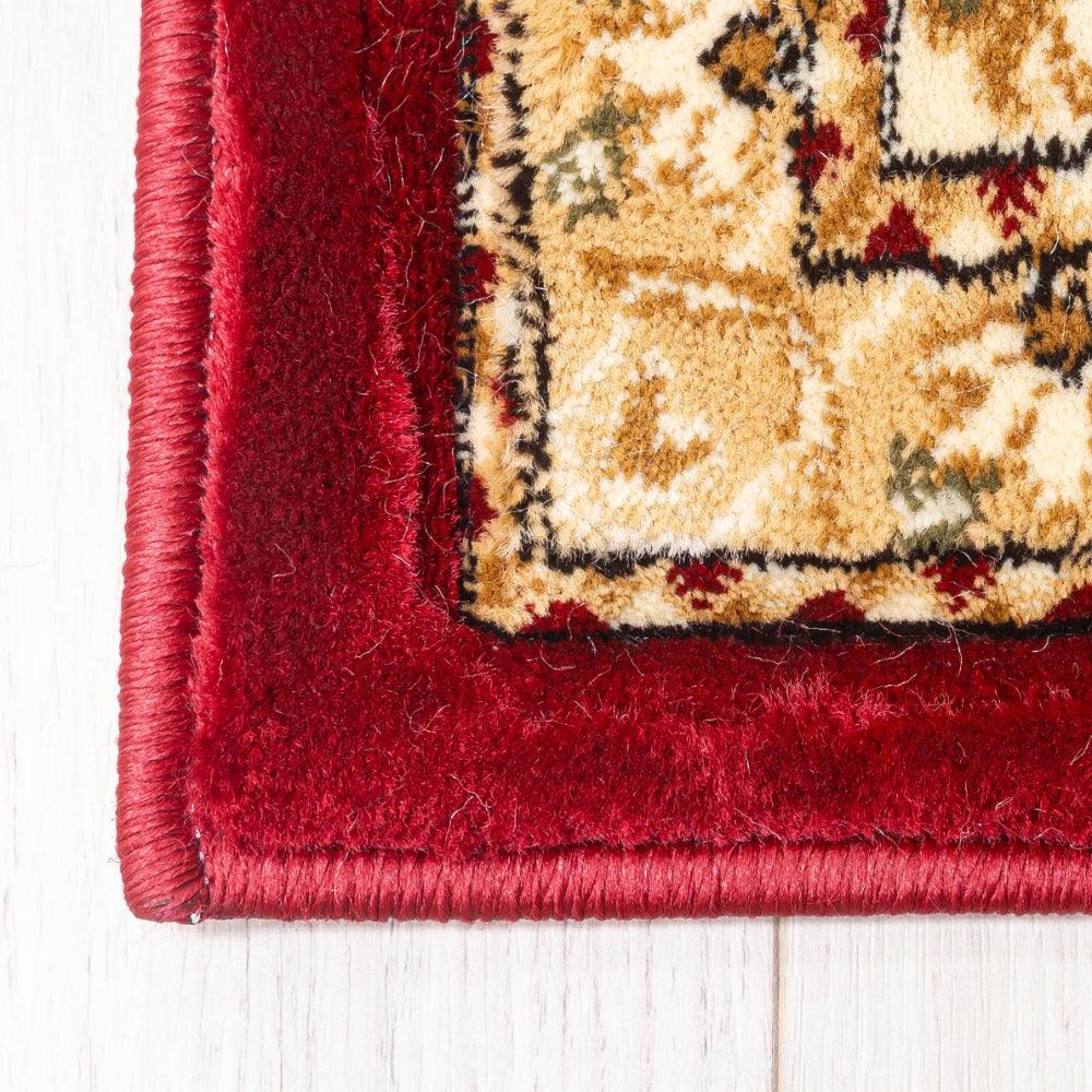 Classique Medallion Red Rug | Traditional Elegance Meets Modern Comfort - Image 8