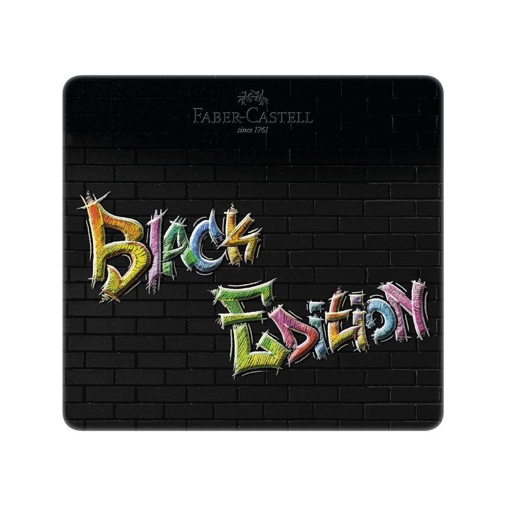 Faber Colour Pencils Black Edition Tin 24X - Image 2