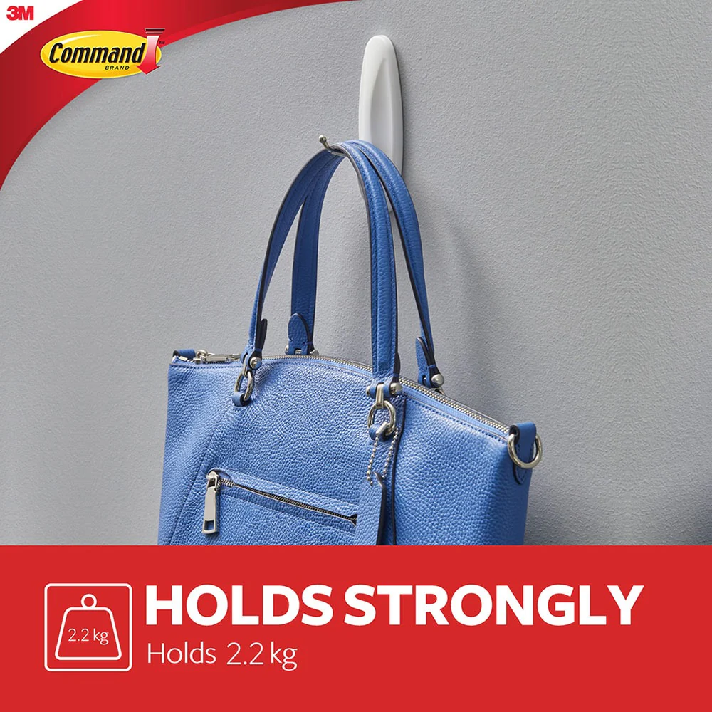 Command 3M Large Wire Hook | Damage-Free Hanging up to 2.2 kg - Image 2