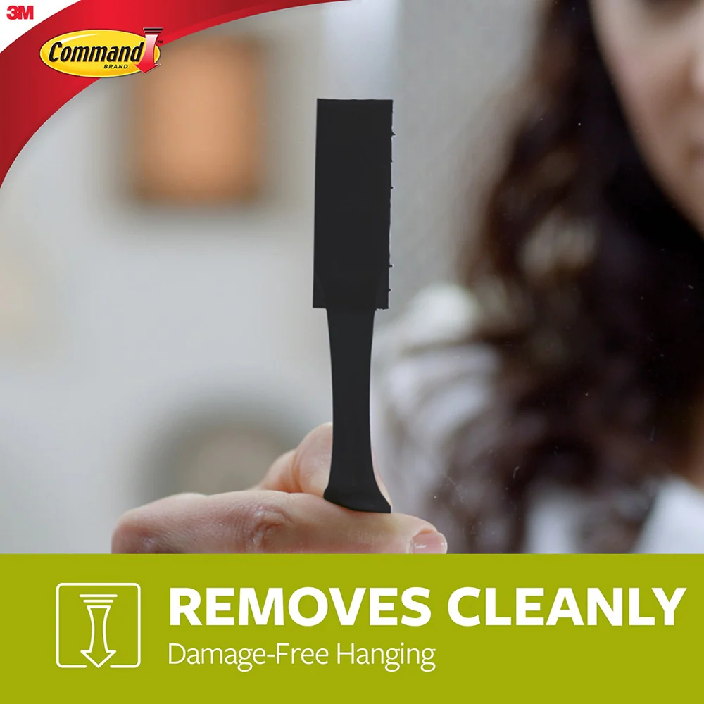 Command Large Picture Hanging Strips | Black | Supports up to 7.2 kg - Image 4