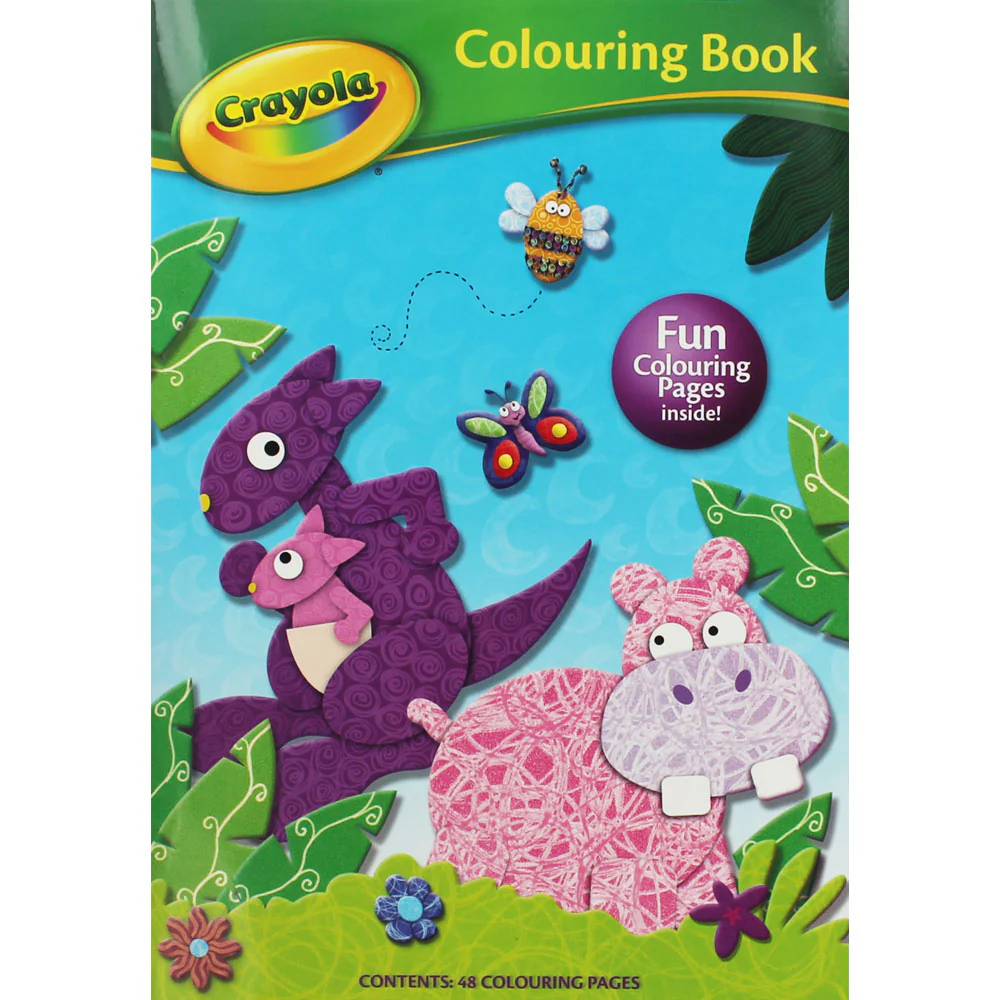 Crayola Animals Colouring Book | Animal Illustrations, Colouring Pages