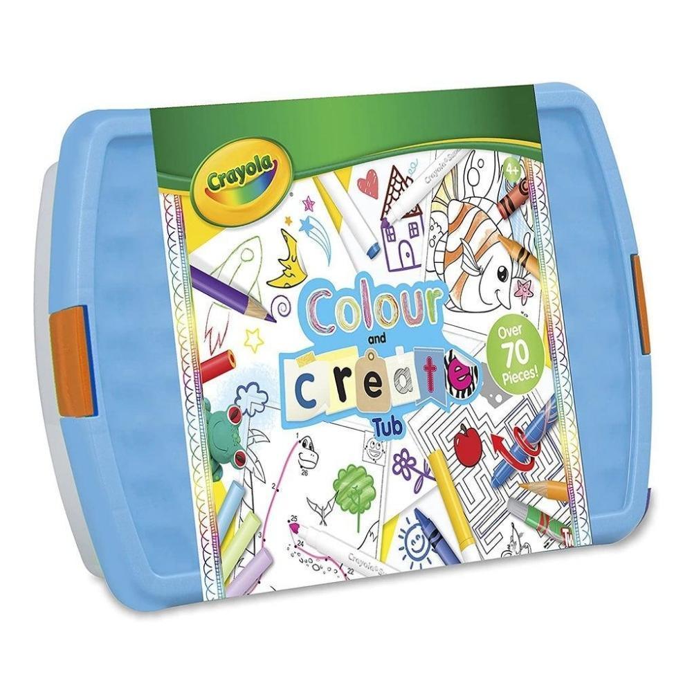 Crayola Colour & Create Mega Tub | Best of Crayola Products - Image 2
