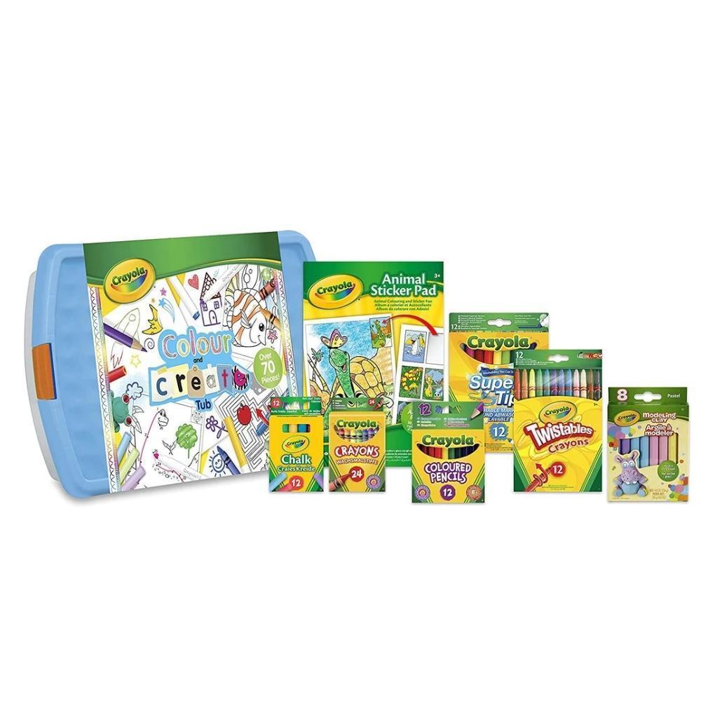 Crayola Colour & Create Mega Tub | Best of Crayola Products - Image 3