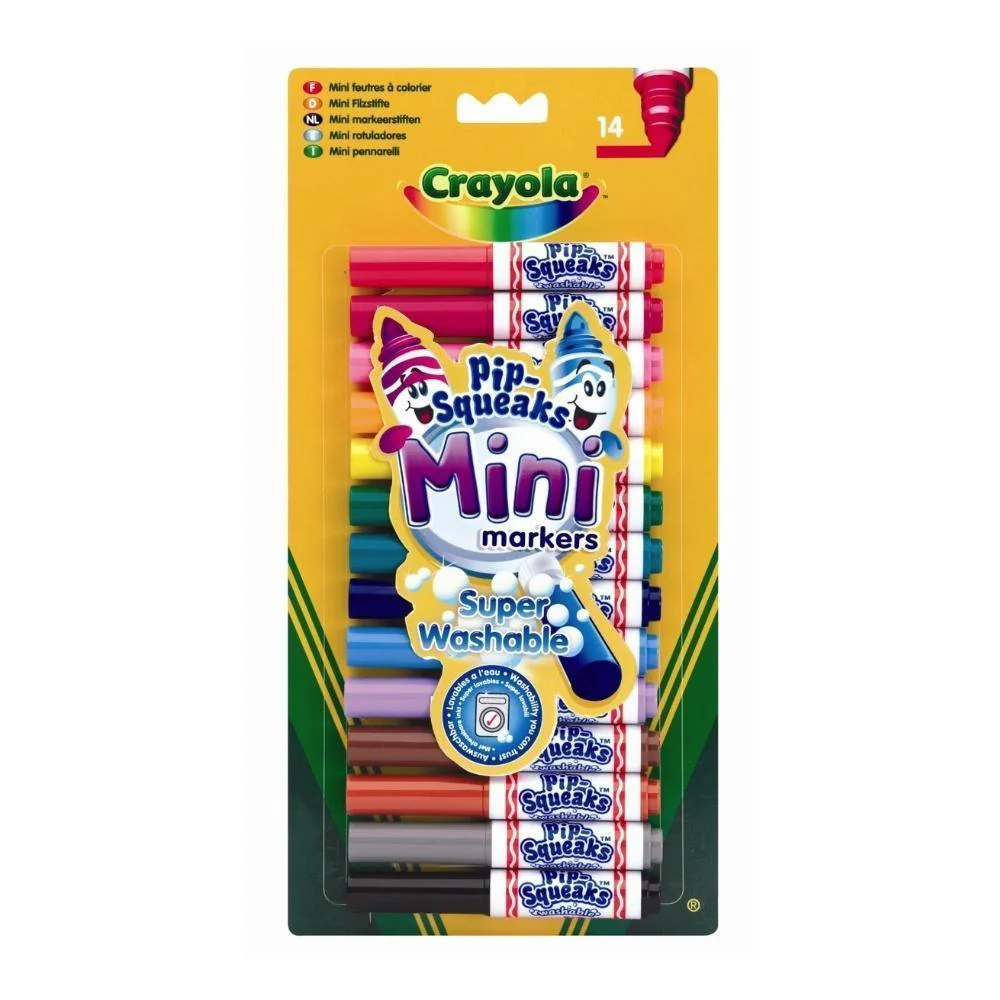 Crayola Pip Squeaks Mini Markers | Pack Of 14