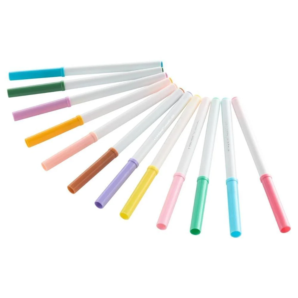 Crayola Supertips Washable Markers | Pastel | Pack of 12 - Image 2