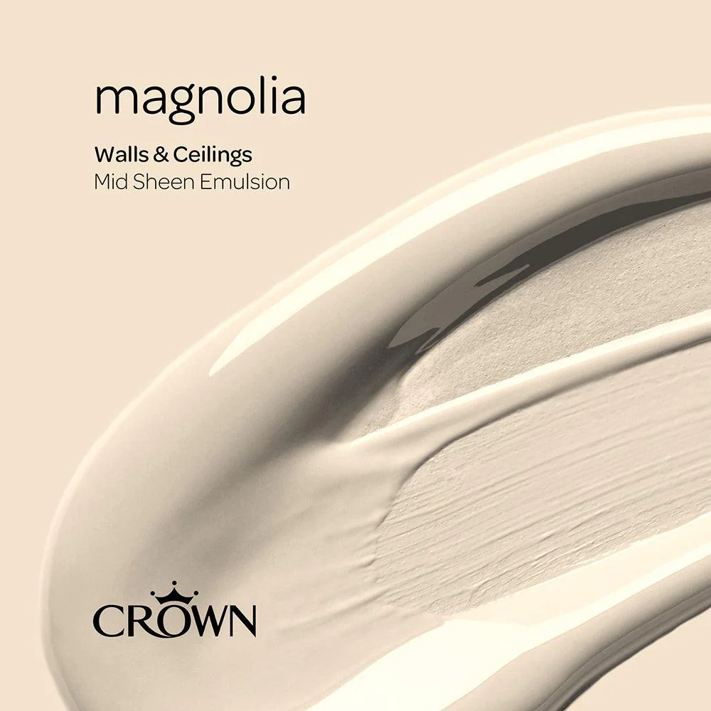 Crown Breatheasy  Mid sheen Emulsion Paint | Magnolia - Image 9