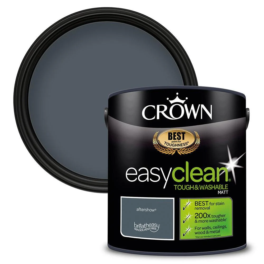 Crown Easyclean Matt Emulsion Paint | Aftershow