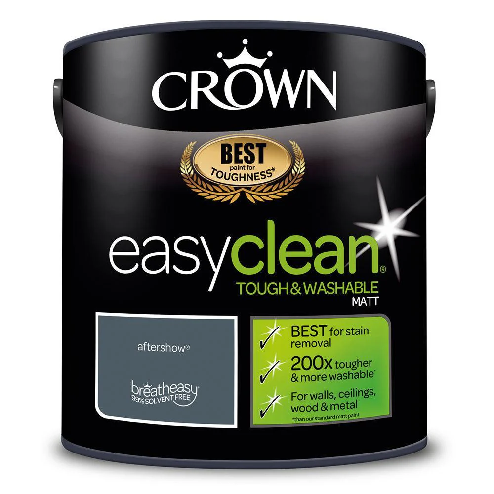 Crown Easyclean Matt Emulsion Paint | Aftershow - Image 4