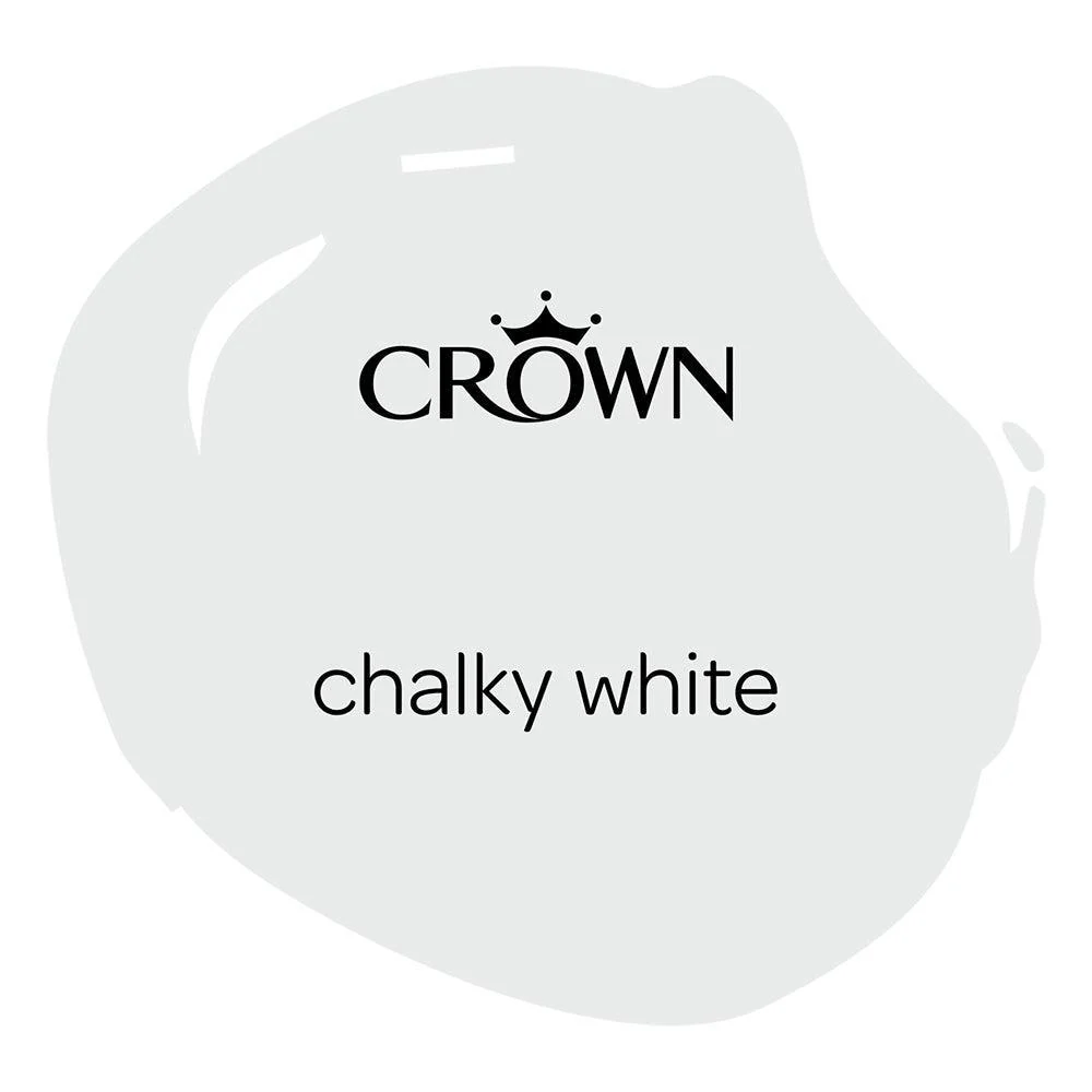 Crown Easyclean Matt Emulsion Paint | Chalky White - Image 2