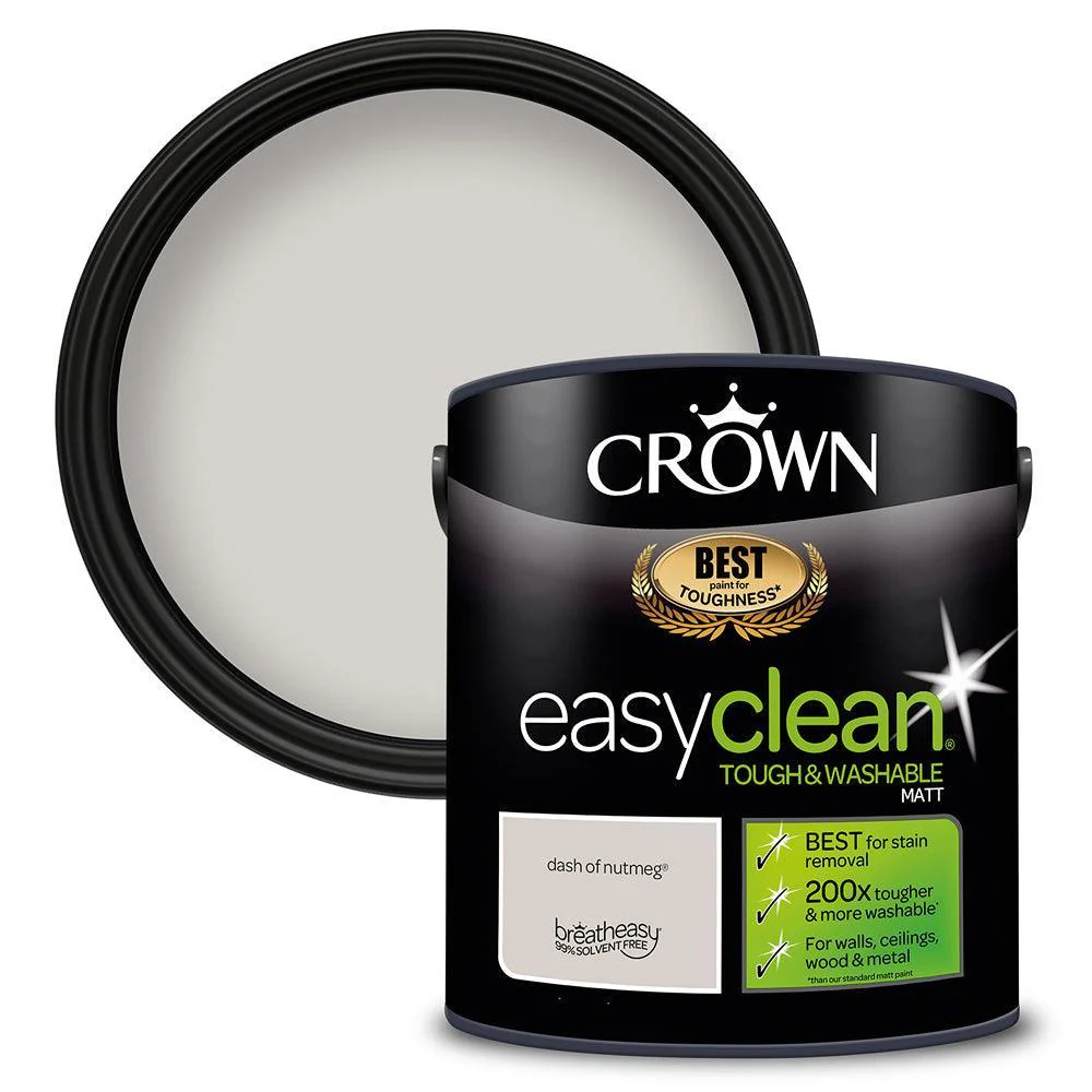Crown Easyclean Matt Emulsion Paint | Dash of Nutmeg