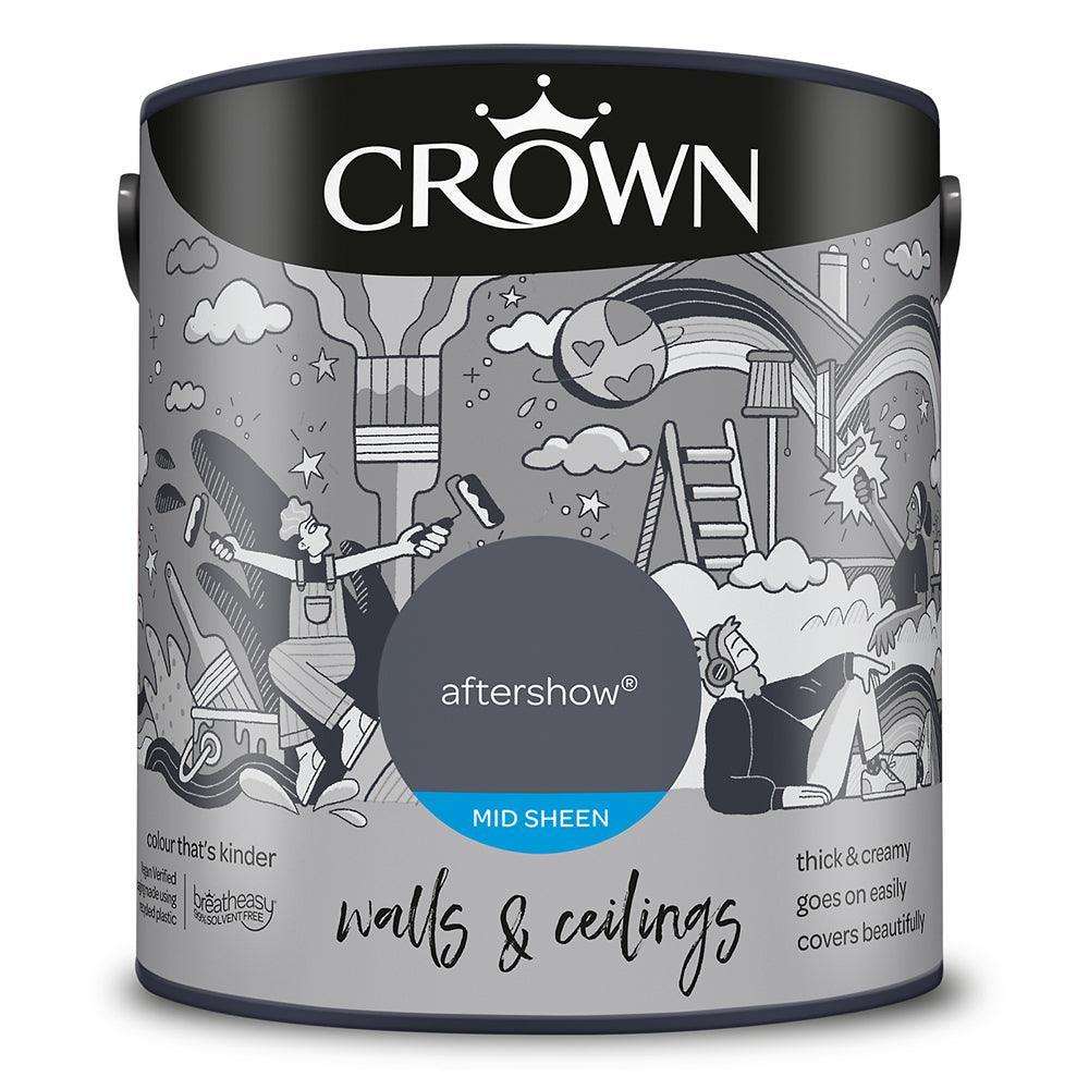 Crown Mid Sheen Emulsion Paint | Aftershow - Image 3