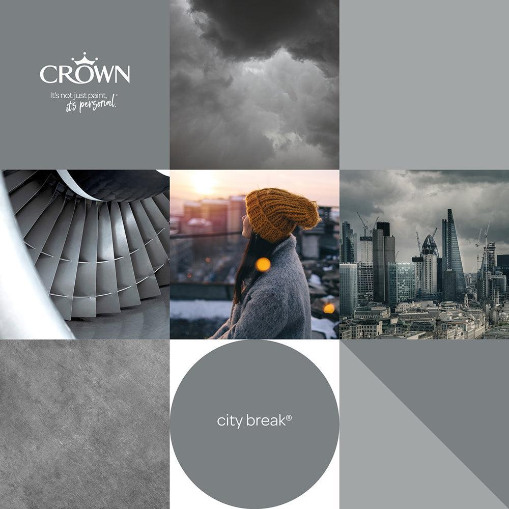 Crown Walls & Ceilings Matt Emulsion | City Break | 40ml Tester - Image 6