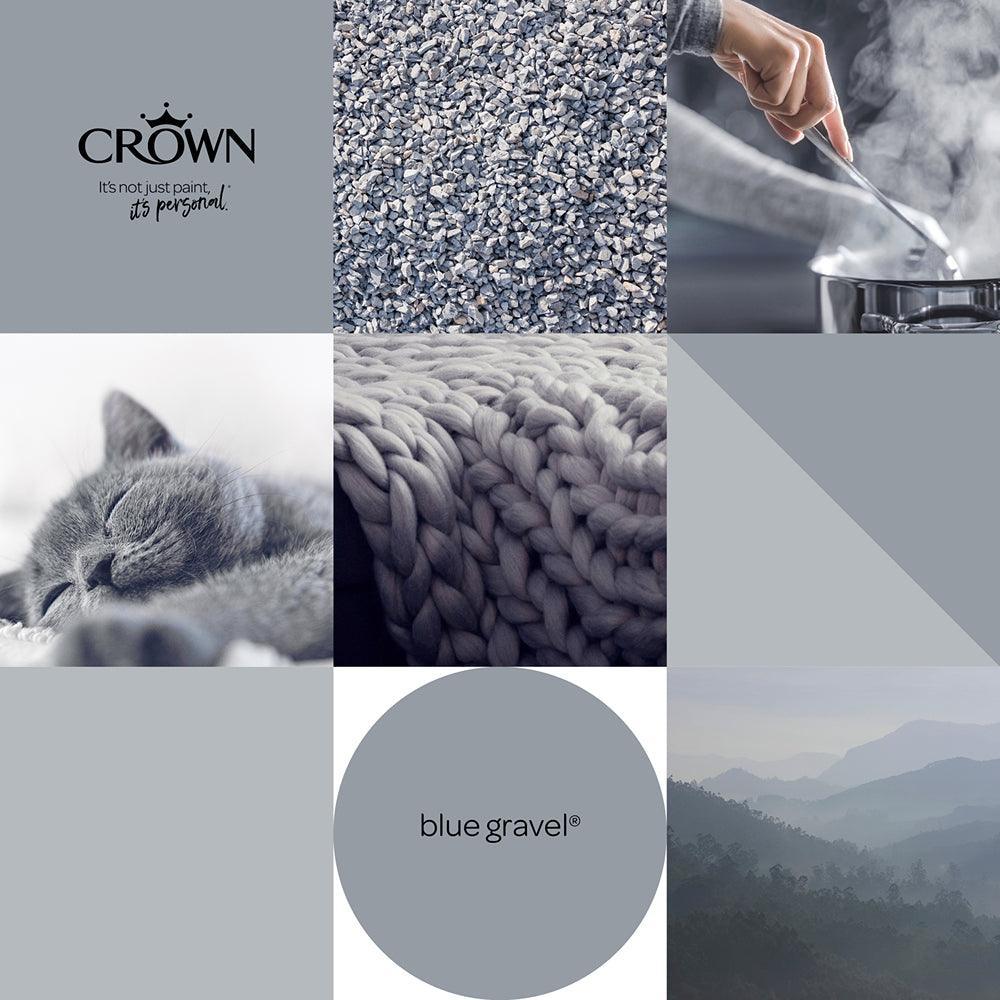 Crown Walls & Ceilings Matt Emulsion Paint | Blue Gravel - Image 8