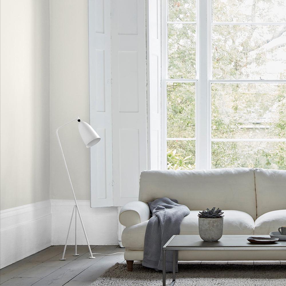 Crown Walls & Ceilings Matt Emulsion Paint | Canvas White | 40ml Tester - Image 4