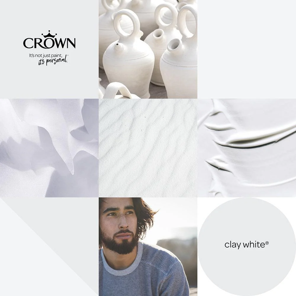 Crown Walls & Ceilings Matt Emulsion Paint | Clay White - Image 8