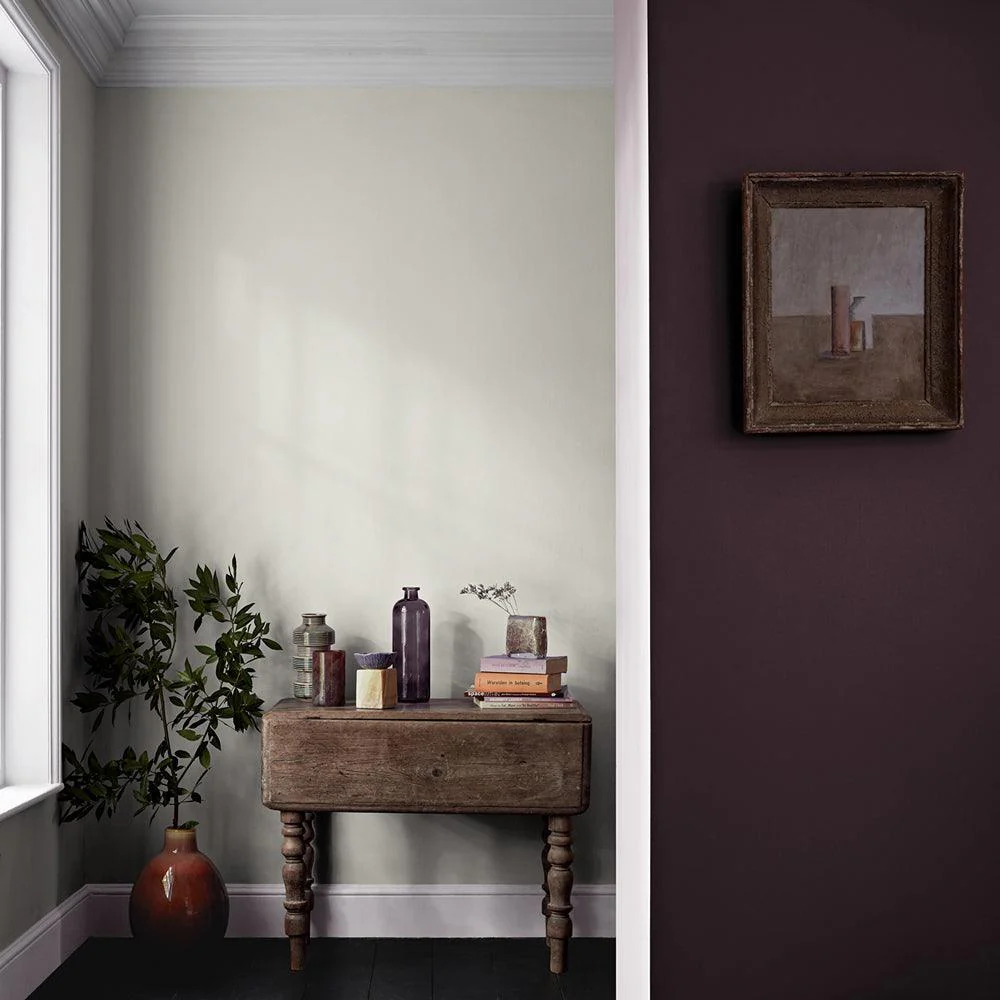 Crown Walls & Ceilings Matt Emulsion Paint | Grey Putty | 40ml Tester - Image 4