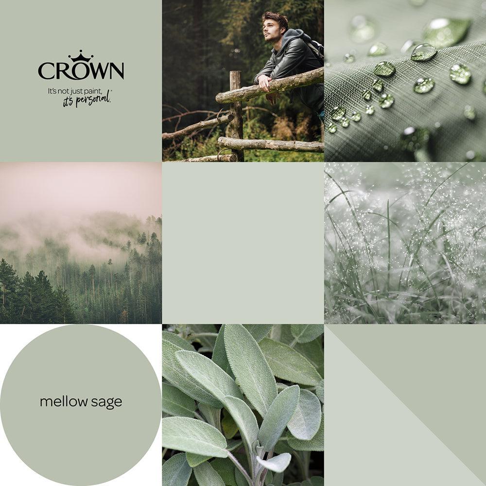 Crown Walls & Ceilings Matt Emulsion Paint | Mellow Sage - Image 8