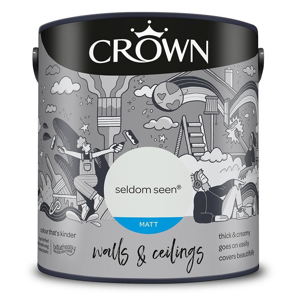 Crown Walls & Ceilings Matt Emulsion Paint | Seldom Seen - Image 3