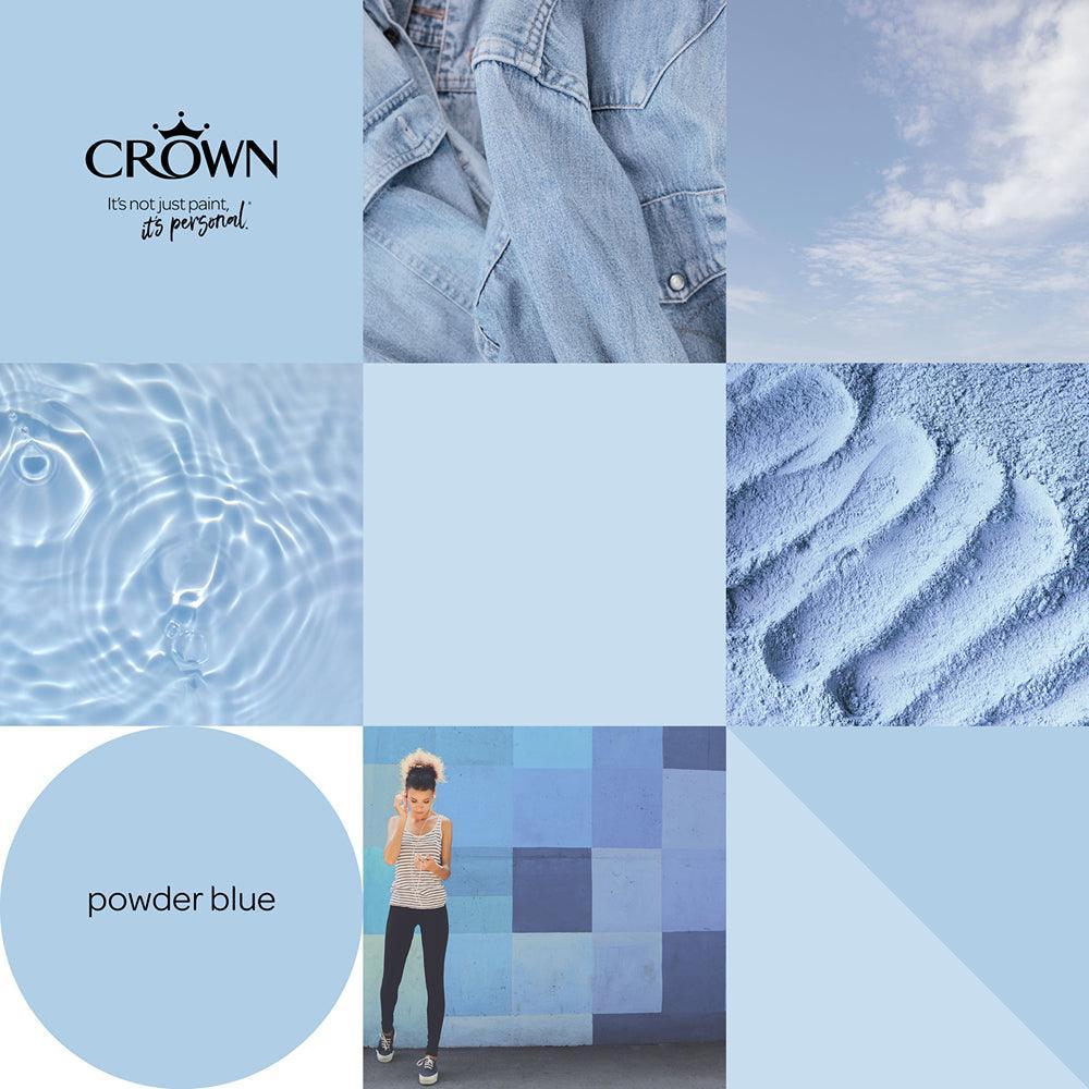 Crown Walls & Ceilings Matt Emulsion | Poweder Blue - Image 8