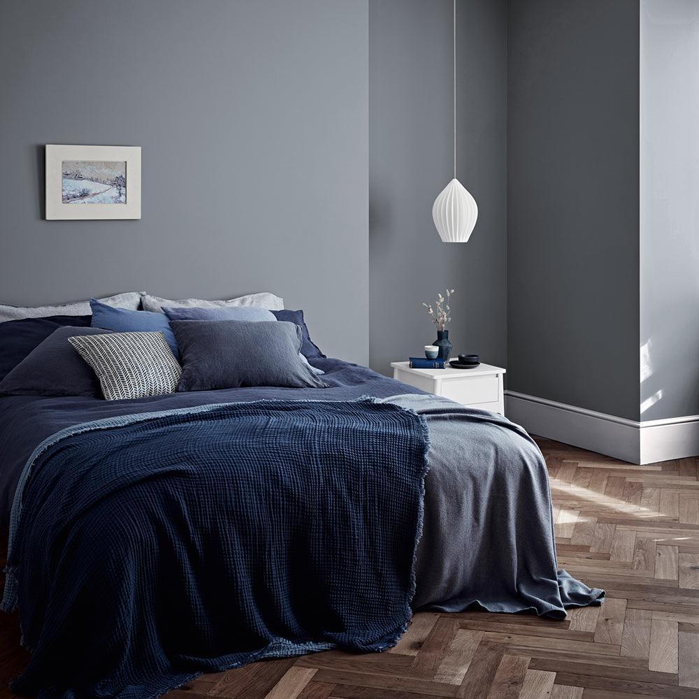 Crown Walls & Ceilings Mid Sheen Emulsion Paint | Blue Gravel - Image 4