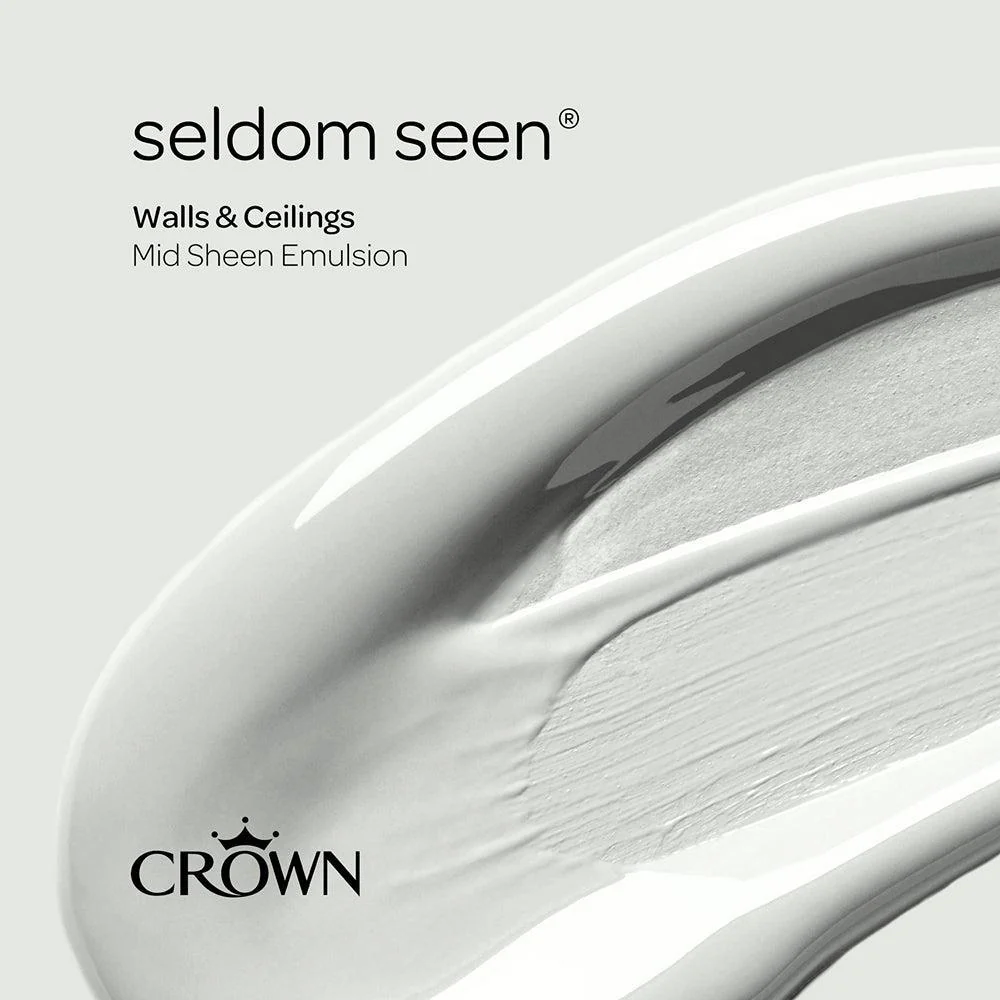 Crown Walls & Ceilings Mid Sheen Emulsion Paint | Seldom Seen - Image 9