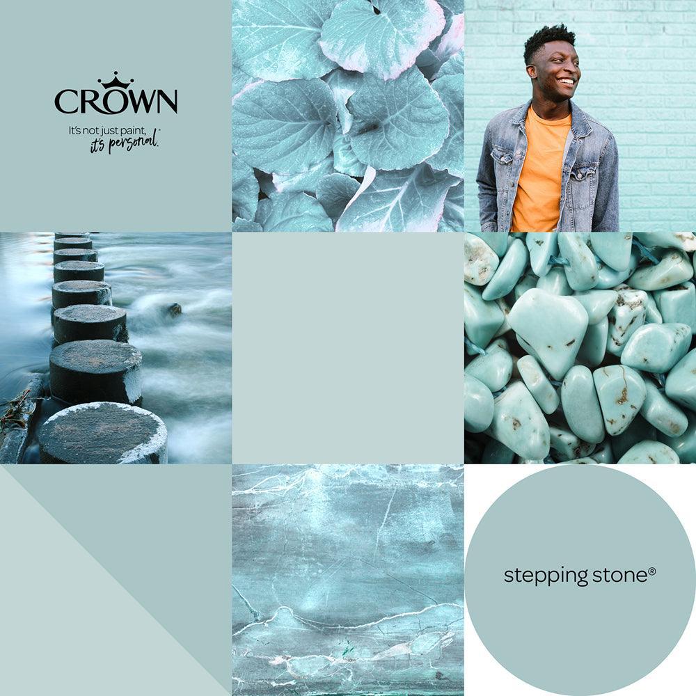Crown Walls & Ceilings Mid Sheen Emulsion Paint | Stepping Stone - Image 8