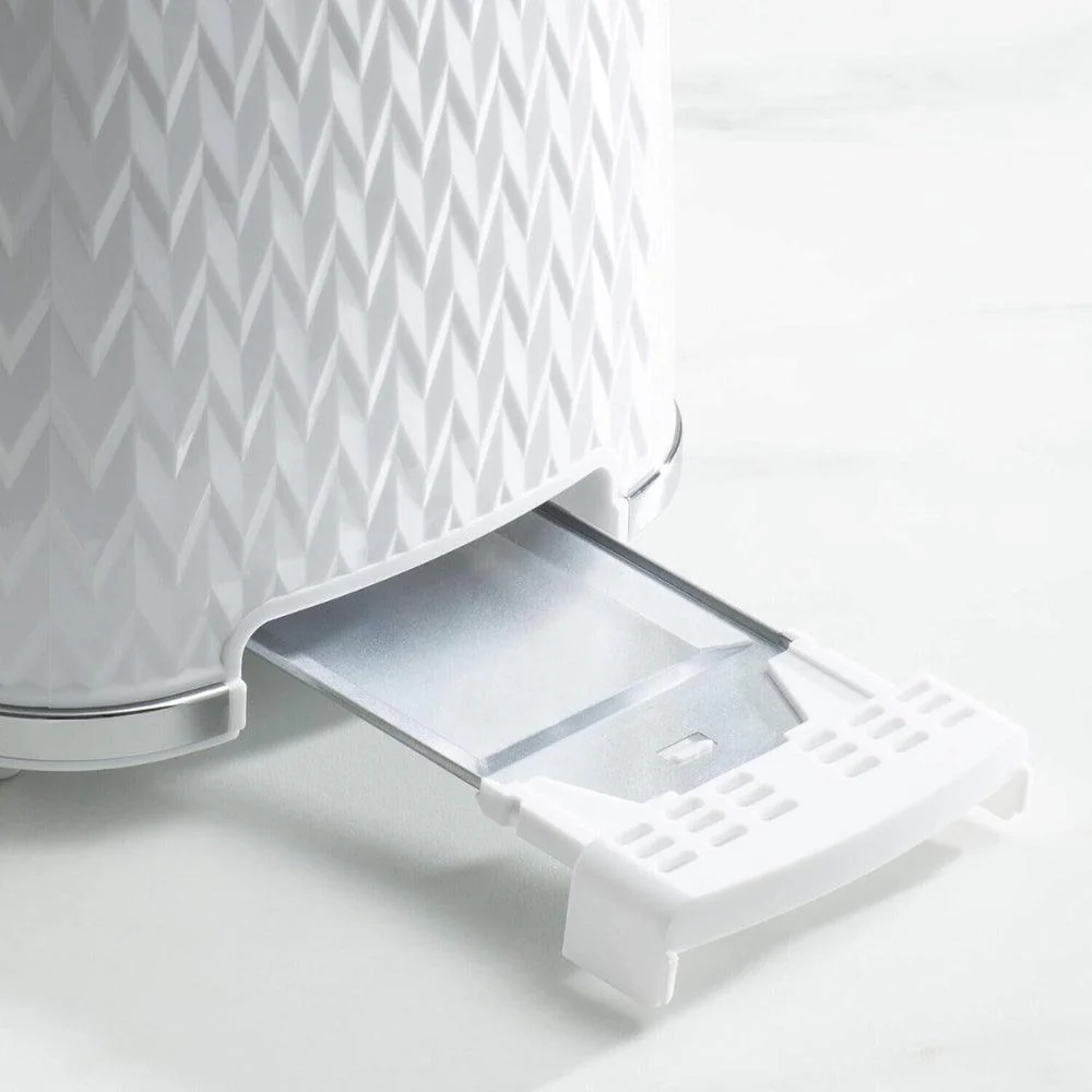 Daewoo Argyle White 2 Slice Toaster - Image 3