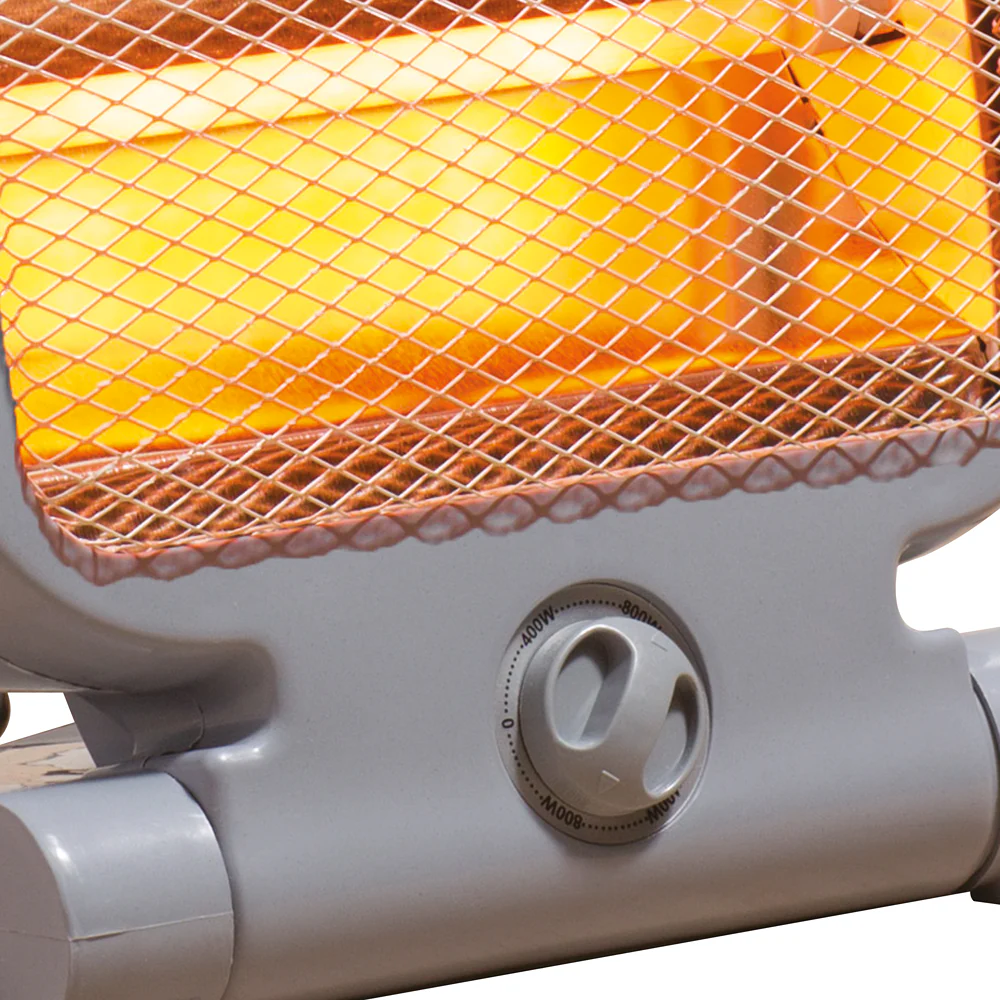 Daewoo Compact Quartz Heater | 800W, Dual Heat Settings, Tip-Over Cut-Out - Image 4