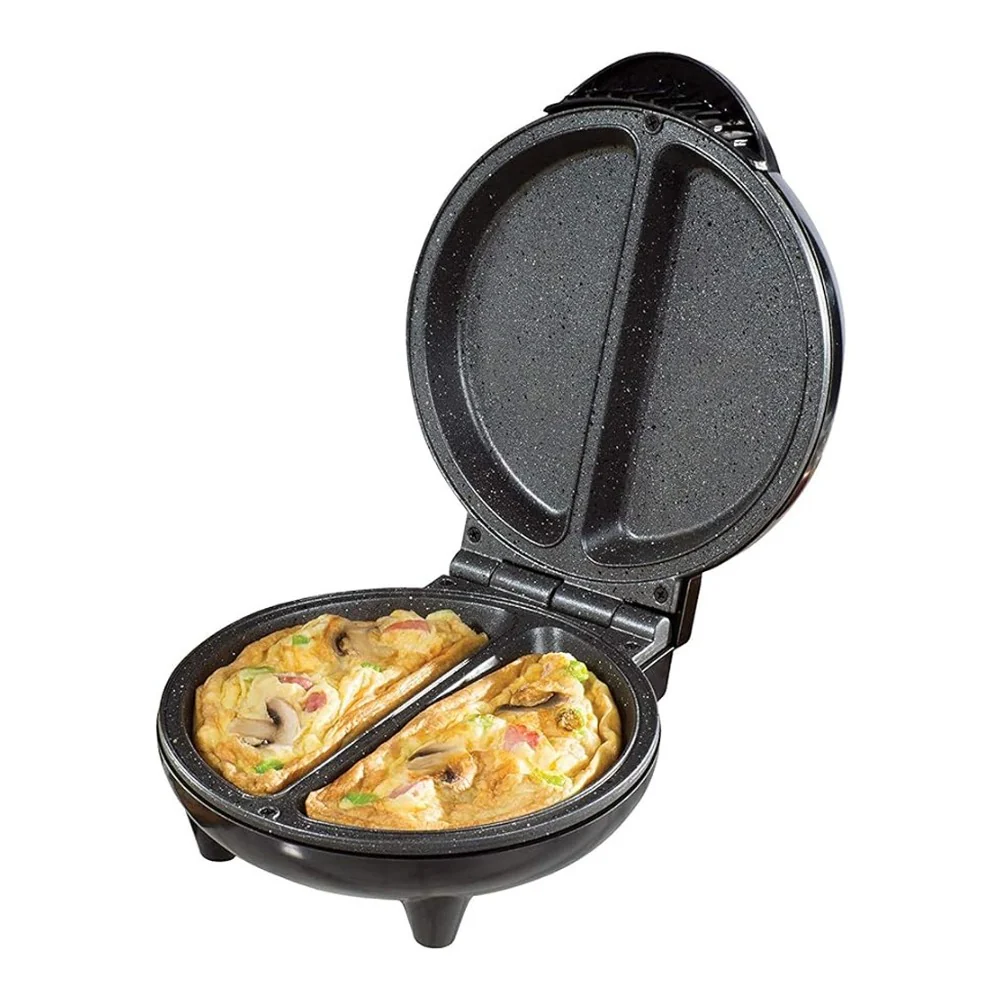 Daewoo Deep Fill Non-Stick Omelette Maker | Dual Compartments - Image 2