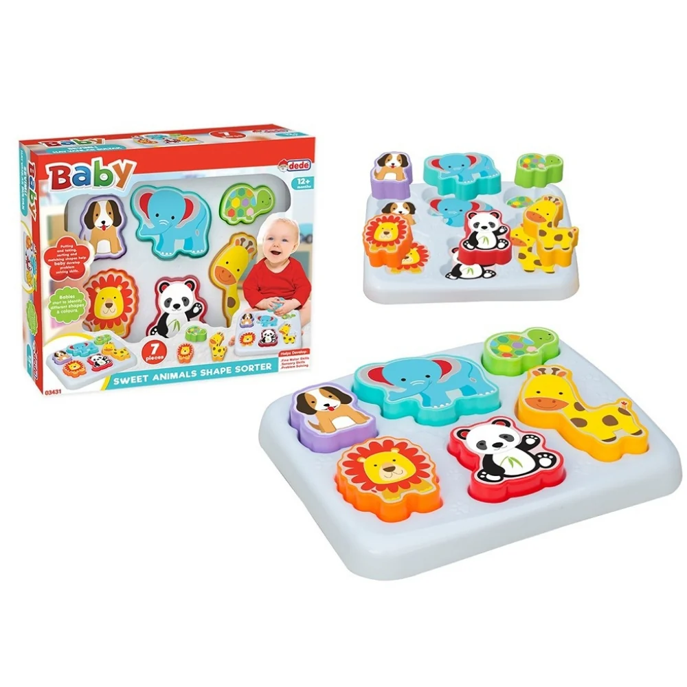 Dedé Sweet Animals Shape Sorter - Image 2
