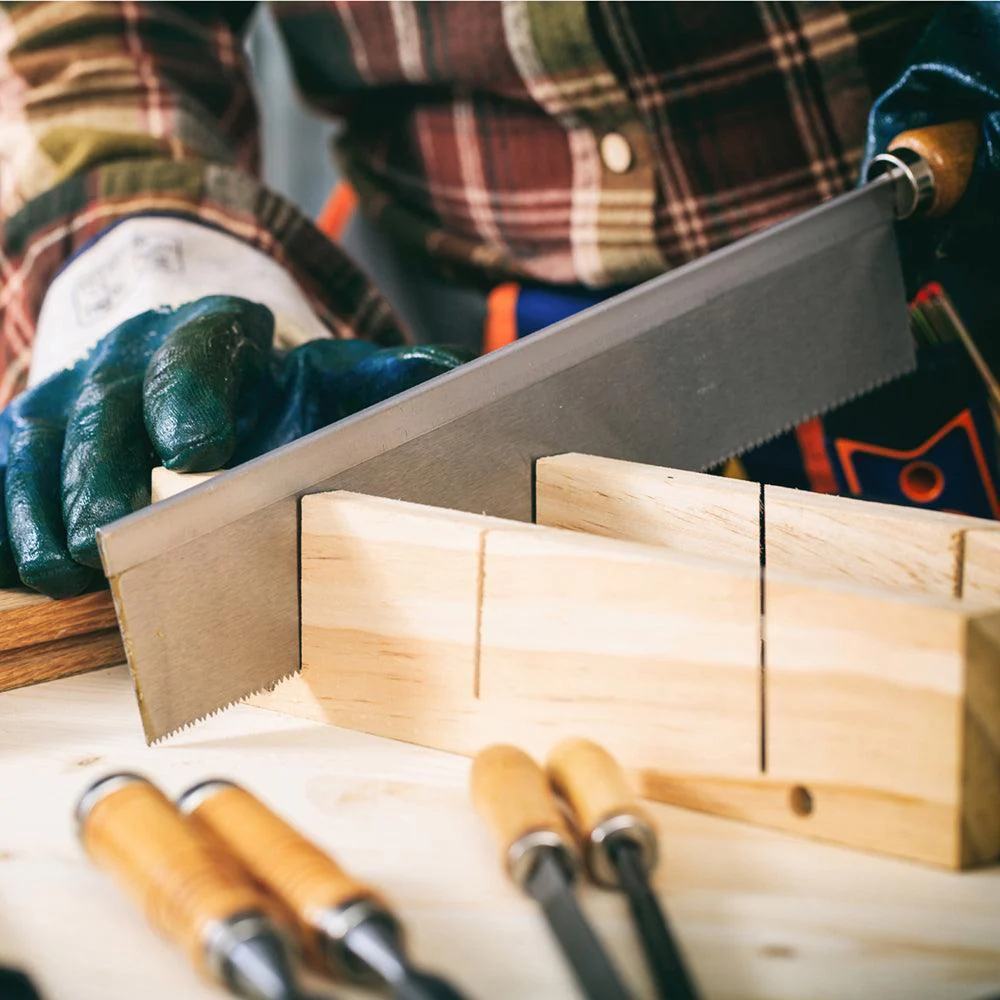Dekton 12in Tenon Saw | 8 TPI | Sure Grip Comfort Handle - Image 3