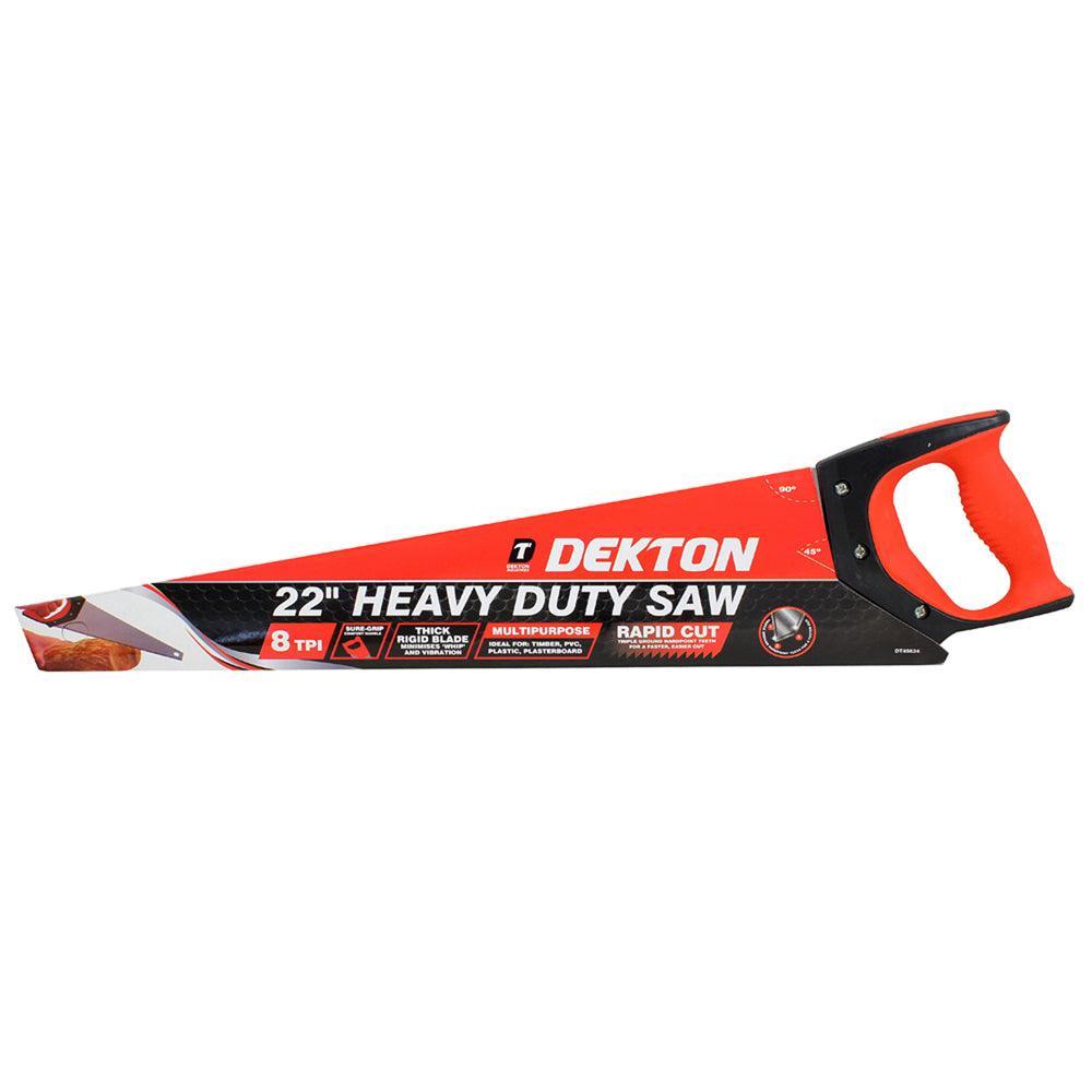Dekton 22in Saw | Sure Grip Comfort Handle | Thick Rigid Blade - Image 2